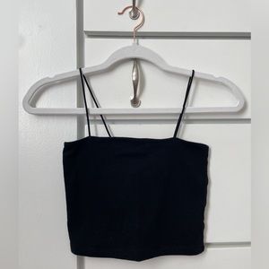 Aeropostale Seriously Soft Black Bungee Cami Size XS